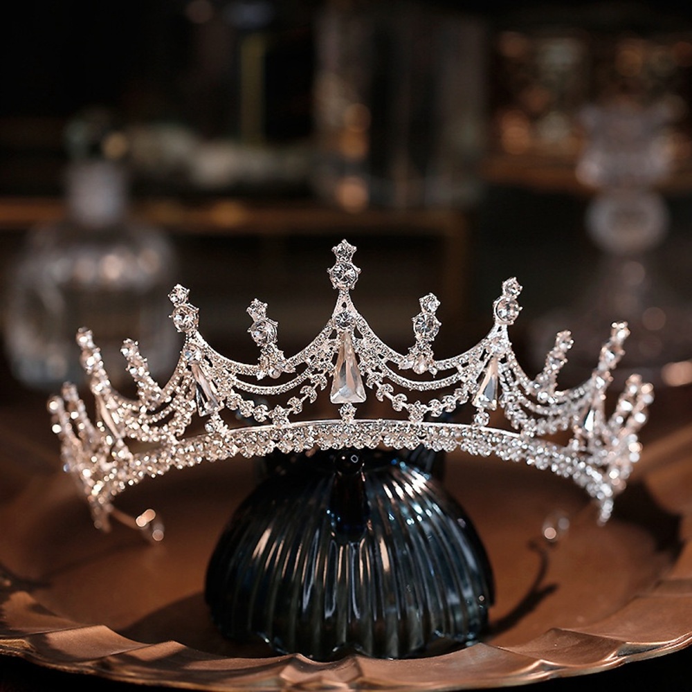 Elegant Silver Tiara